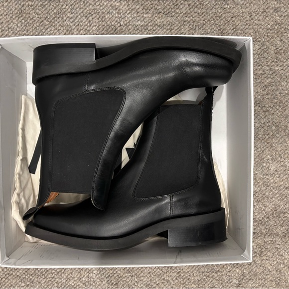 Ganni Square Toe Chelsea Boots (40) - Picture 5 of 6